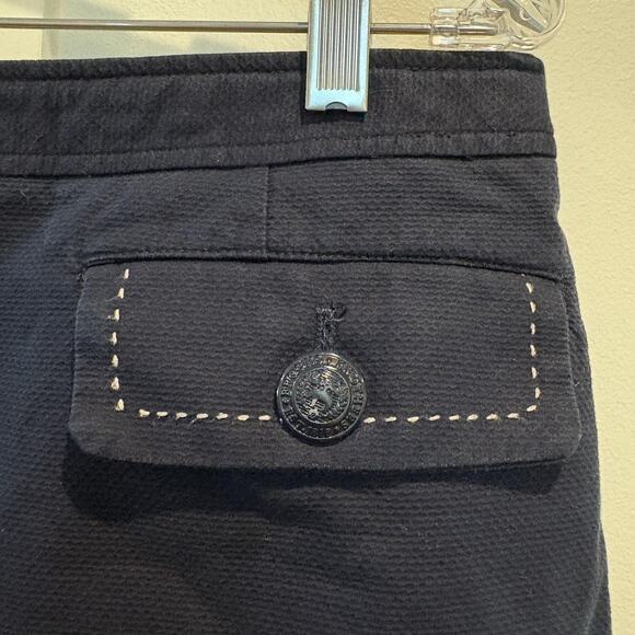 Brooks Brothers Skirt Womens 12 Classic Cotton Blend Stitch Detail Pockets - Picture 3 of 13